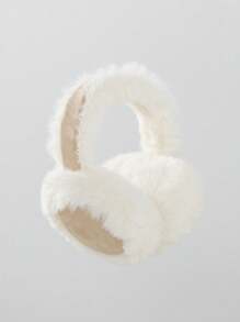 1 件女士百搭拼色可爱清新时尚耳罩秋季服装 - 彩色 - 查看 10