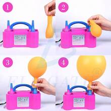 Bomba inflador de globos con aire electrico para fiestas y decoraciones infantiles - Tipo de Enchufe A USA (110-127V) - Ver 4