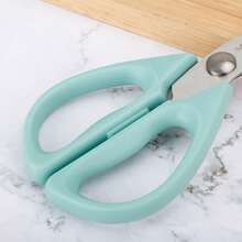 1 pieza Tijeras de acero inoxidable de uso múltiple para cocina, para verduras, carne, pescado, parrilla, uso doméstico y al aire libre