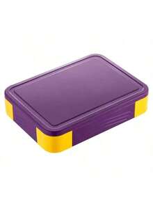 1330ml Adult Bento Lunch Box With Compartments, Leakproof Meal Prep Container With Utensils, Suitable For Office And School Lunch, Microwave , Back To School - Multicolor - View 8