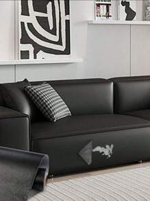 1Roll Black/Dark Brown/White Leather Repair Patch, Waterproof Removable Self-Adhesive Leather Repair Tape, Refinisher Cuttable Tape Patches Kit, Leather Repair Kit For Furniture Sofa Couch Car Seats Chairs Fix Refurbishment Reupholster - Multicolor - View 1