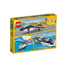 Lego 31126 Supersonic Jet Creator 3 In 1 Kidsren's Toys Educational Building Blocks