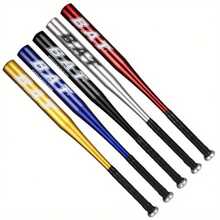 1pc Aluminum Alloy Baseball Bat, High-End Design, Compact And Portable, Suitable For Various Skill Levels Training Baseball Bat, Softball Training Accessory, High-Hardness Baseball Bat, Suitable For Outdoor Training, Sports Events, Home Entertainment And Ball Sports - Multicolor - View 9
