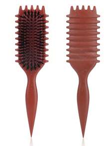 Brosse définissante pour cheveux bouclés - Peigne lissant et anti-frisottis pour cheveux mouillés ou secs | Améliore la définition des boucles, glisse en douceur, coiffage sans effort, rentrée scolaire, accessoires de voyage et de vacances, accessoires pour cheveux pour femmes
