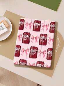 Soda Pop Collage Pattern IPad Protective Case, Compatible With IPad (A16) 11th Gen 11-Inch (2025), Apple IPad Air 11 (2025), IPad 10th Gen 10.9-Inch (2022), With Pencil Holder, Tri-Fold Stand, Auto Wake/Sleep Function, Great Gift For Back To School, Valentine's Day, Holidays - Multicolor - View 7