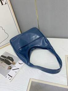 Borse a tracolla da donna - Marrone cioccolato [stile cerniera] - Visualizzare 7