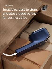 OBOVAY 30秒快速除皱手持熨斗，家用迷你电动蒸汽熨斗，3档温度设置，便携可折叠，方便旅行 - 查看 8