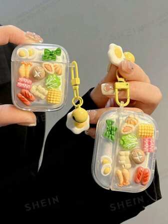 Creative Cute 3D Vegetable & Food Design Apple Earphone Case