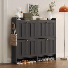 Shoe Storage Box - Black - View 2