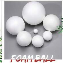 Bóng xốp polystyrene trắng, thích hợp cho nghệ thuật, thủ công, trang trí nhà cửa, trường học, tiệc tùng, trang trí bánh kem bằng xốp, trò chơi hành tinh, sản xuất sân khấu, vẽ tranh DIY, trang trí đám cưới, Giáng sinh, Halloween, Năm mới, Sinh nhật, trang trí nhà cửa, bóng xốp mịn thủ công, đồ chơi luyện tay, bóng bền, lớp học ngày lễ, tiệc lễ hội, nhiều kích cỡ. - Nhiều màu - Xem 4