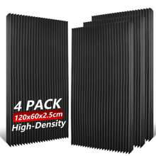 TOUO 大型墙面吸音泡沫板 47.2 英寸 X 23.6 英寸 X 2 英寸/1 英寸 回声和噪音控制隔音垫 适用于工作室、播客室、办公室 装饰性吸音墙板 多种尺寸 - 彩色 - 查看 16