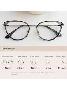 زوج من نظارات المرأة ذات عدسات متغيرة اللون بتصميم عيون القطة، نظارات كاجوال كيوت مضادة للإشعاع، نظارات شمسية للخارج مناسبة لجميع الفصول، يمكن ارتداؤها خارجًا بدون مكياج، نظارات زخرفية متغيرة اللون بشكل عين القطة