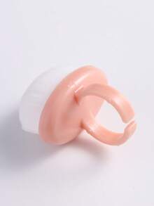 专业美甲化妆除尘刷，符合人体工学的指环设计，圆形刷头搭配超细柔软刷毛，可精准清洁指甲表面，并适用于精细美甲创作，是美甲沙龙和居家必备的美容工具。 - 彩色 - 查看 9