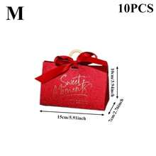 10个装高档糖果盒，烫金糖果盒，创意欧式婚礼订婚礼物糖果盒，空盒适合在婚礼场合赠送朋友
