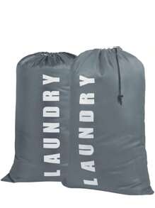 1pc XL Travel Laundry Bag, Dirty Clothes Organizer Large Enough To Hold 4 Loads Of Laundry Easy Fit A Laundry Hamper Or Basket Grey Dress Pants Shoes Jeans Boots Skirtlaundry Hamper,Washing Basketbathroom Organizer,Basket,Storage Basket,Foldable Laundry Basket