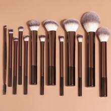 13pcs Makeup Brush Set - Nylon Bristles Foundation Brush, Blush Brush, Eye Makeup Brushes - Fragrance-Free, Suitable For All Skin Types - Portable Travel Set, Ideal For Beginners - Perfect Gift For Parties And Women