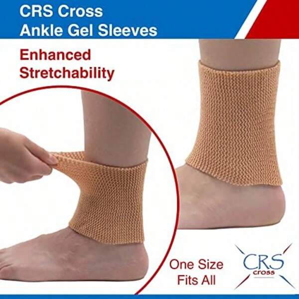 1pc Figure Skating Hand & Ankle Guards - Gel-Padded Elastic Support With Silicone Cushion, Unisex Compression Protective Gear