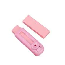 4pcs/3pcs/2pcs/1pc Retractable Erasers, Super Clean Smudge-Free Non-Crumbling Erasers, Student Correction Stationery Erasers, Back To School Essential, Reward Small Gifts