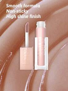 Maybelline 美寶林豐唇唇彩 + 玻尿酸唇彩，005 花瓣色，高光澤豐唇效果，增強唇部豐盈感，持久亮澤，長效保濕，提升唇形，強效光澤，長效保濕 - 008 STONE - 查看 5