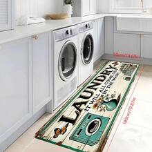Anti-Slip And Oil-Proof Floor Mats For Kitchen, Living Room, Laundry Room, And Bathroom Decoration. Available In A Variety Of Carpet Sizes. Soft, Waterproof, Machine Washable, And Stain Resistant.