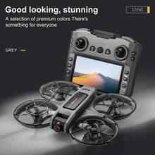 S156，遥控，4.5英寸显示屏，高清航拍，无人机，光流悬停，无刷飞行器，电动可调摄像头防撞 - 彩色 - 查看 3