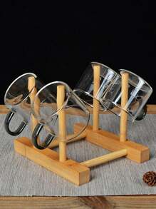 1pc Innovative Cup Holder With Drainage Function, Space-Saving Organizer For Home Kitchen Storage Home Bathroom Decor Fall Decor Back To School