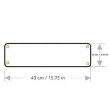 2D Flat, 1pc, 16x4 Inch Vintage Irish Pub Metal Tin Sign, Unique Street Scene Decor, Home Decor, Room Wall Decor, Restaurant Decor, Cafe Decor, Garage Decor, Random Hole Style