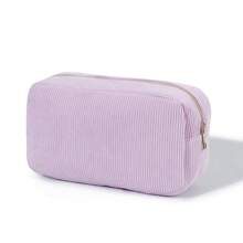 1/2 Stücke Stifteetui einfarbig kariert, multifunktionales Stifteetui mit Diamantmuster, großes Fassungsvermögen, Stiftetui Schultasche (Plüsch Schul-Stifteetui)