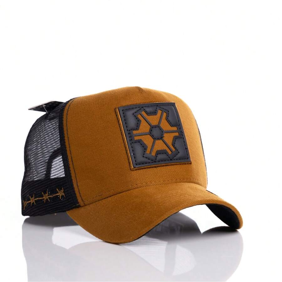 American Country Trucker Cap ORIGINAL Canvas No Limit Of The Loop Other Vintage Embroidered Fabric Country Cap All - THAM KHẢO 35 - Xem 1