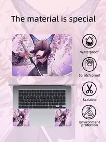 Laptop Skin Sticker Decal Laptop Universal Reusable Vinyl Skin Sticker Art Cover Decal Notebook Personalized Protective Case (Cartoon Animation) - Multicolor - View 8