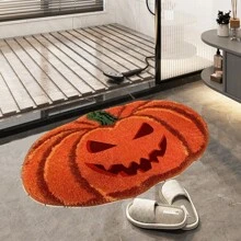 1pc Halloween Themed Decorative Carpet, Suitable For Entryways, Bathrooms, Home Decor, Holiday Decorations, Gifts Entryway Decor Bathroom Kitchen Decor Kitchen Rug