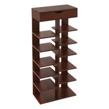 YUNRUX Shoe Cabinets - Chocolate Brown - View 6