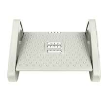 Triangle Adjustable Footstool, Foot Pedal With Massage Surface, Multifunctional Table Foot Pedal, 16.5 * 12.2 * 7.5 Inches - Grey - View 9