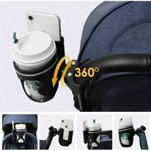 2 Pack Stroller Cup Holder, Cell Phone Storage Holder, Bicycle Cup Holder, Large Diameter