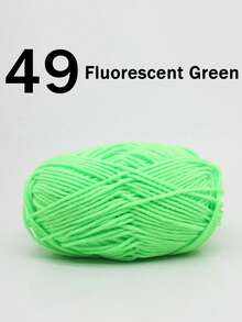 1/2pcs 5-Ply Mixed Milky Acrylic Yarn, 50g/Pc, 100% Acrylic Soft Yarn, Medium Coarse Milk Yarn - Perfect For Hand Knitting, Hand Weaving, DIY Crafts, Knitting, And Crochet, Soft & Versatile, Used For DIY Crocheting And Knitting Bags