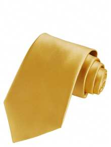 1 套男士纯色 8 厘米领带和口袋巾套装、缎面领带和手帕套装、商务领带和口袋巾