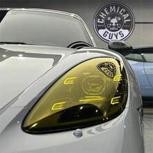 1 Roll Corn Yellow Car Headlight Film - Waterproof, Scratch-Resistant, Heat-Resistant, High Quality, Easy Installation - one-size - View 6