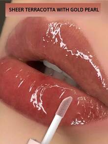 Maybelline 美寶林豐唇唇彩 + 玻尿酸唇彩，005 花瓣色，高光澤豐唇效果，增強唇部豐盈感，持久亮澤，長效保濕，提升唇形，強效光澤，長效保濕 - 009 TOPAZ - 查看 4