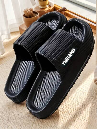 Summer New Stylish And Simple Men's Home Slippers, Suitable For Daily Casual Wear, With A Thick Sole That Is Breathable, Soft, And Comfortable. EVA Material, Non-Slip, Non-Odorizing Foot Protection, Quick-Drying | Super Cushioning | Suitable For Wearing On The Beach/Outdoor Street / Indoor Bedroom, Bathroom, Etc., Sandals For Men And Women Couples. Insulation, Galentines, Puppy, Carnival, Party Decorations, Shoe, Spring Summer Picks, Brides Maid Gifts, Room, Bedroom Decor, Bedroom Decor, Beach, Travel, For Men, For Women, Vacation,Cute Stuff,Mother's Day Gift,Bedroom Decor,Garden,Kitchen Decor,Summer,Beach,Travel Essentials,Room Decor,Squishy,Graduation