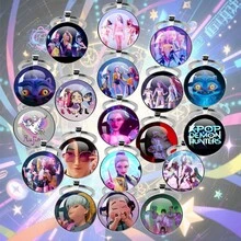 1个Kpop迷你照片钥匙扣，时尚玻璃材质，适用于最新专辑《Golden》、《Takedown》、《How It's Done》，可作挂件、收藏品、情人节礼物、小礼物、惊喜礼物、新款钥匙扣、音乐周边产品。 - 彩色 - 查看 2