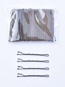 150pcs Flat Top Hairpins, Women Casual Plain Color Invisible Wavy Hair Clips, For Bangs & Loose Hair, Daily Use ,Hair Accessory, Claw Clips, Snap Clip , Hair Slide, Hair Claws