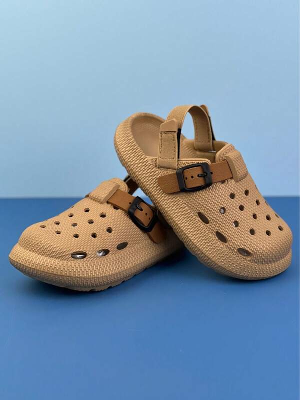 Kids Boys & Girls EVA Backstrap Breathable Sandals, Soft & Comfortable Slippers, Indoor & Outdoor Summer Clogs