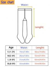 1/2 双女童紧身裤，婴儿/幼儿/儿童，向日葵连裤袜，白色，卡其色，米色，肤色，纯色，连脚紧身裤，花卉装饰，条纹打底裤，学校，公主，可爱风格，打底裤，春季连脚裤，四季舞蹈袜，适合日常连体裤，时尚百搭舞蹈裤，户外紧身裤，返校季，学生，新学期，开学 - 彩色 - 查看 9