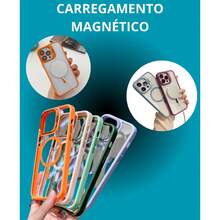 Premium Magsafe Case With Camera Support Cover And Lens Protection Kit 11 12 13 14 15 Pro Max - Baby Blue - View 5