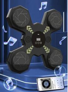 智能音乐拳击机成人运动健身拳击训练器家用锻炼反应训练拳击墙靶 - 彩色 - 查看 6