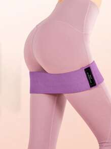 (Customized Embroidered Text) (Customized Embroidered Text) 1pc Dance Fitness Yoga Women's Deep Squatting Resistance Belt Home Hip Training Equipment Weight Loss Auxiliary Products Tension Belt Stretching Exercise Belt