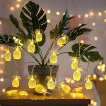 LED菠萝灯笼创意球形灯笼七彩灯笼户外场景室内氛围灯串