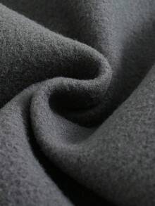 Tween Boy Letter Graphic Print Crew Neck Sweatshirt And Sweatpants Set - Dark Grey - View 4