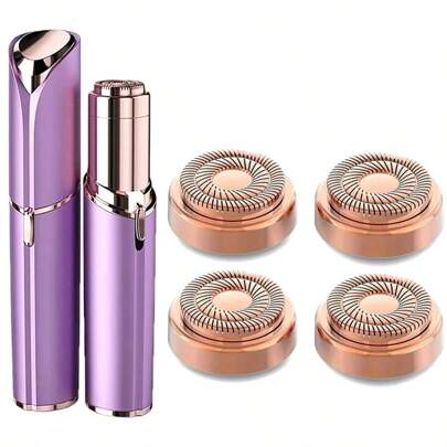 Facial Hair Remover Replacement Heads, Replacement Blades For Finishing Touch Flawless Generation 2 Hair Removal, Double Halo Painless And Gentle, For Women