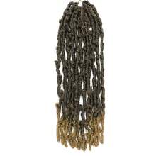 Butterfly Locs Crochet Hair - 22 Inch 1 Pack Pre-Twisted Distressed Crochet Braids Pre-Looped Synthetic Braiding Hair Extensions